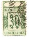 Marca da Bollo del Comune di 1) MARCHE GENERICHE 1)REGNO su Carta Bianca di dimensioni 19 x 30 mm