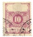 Marca da Bollo del Comune di 1) MARCHE GENERICHE 1)REGNO su Carta Bianca Sottile di dimensioni 23,5 x 29 mm