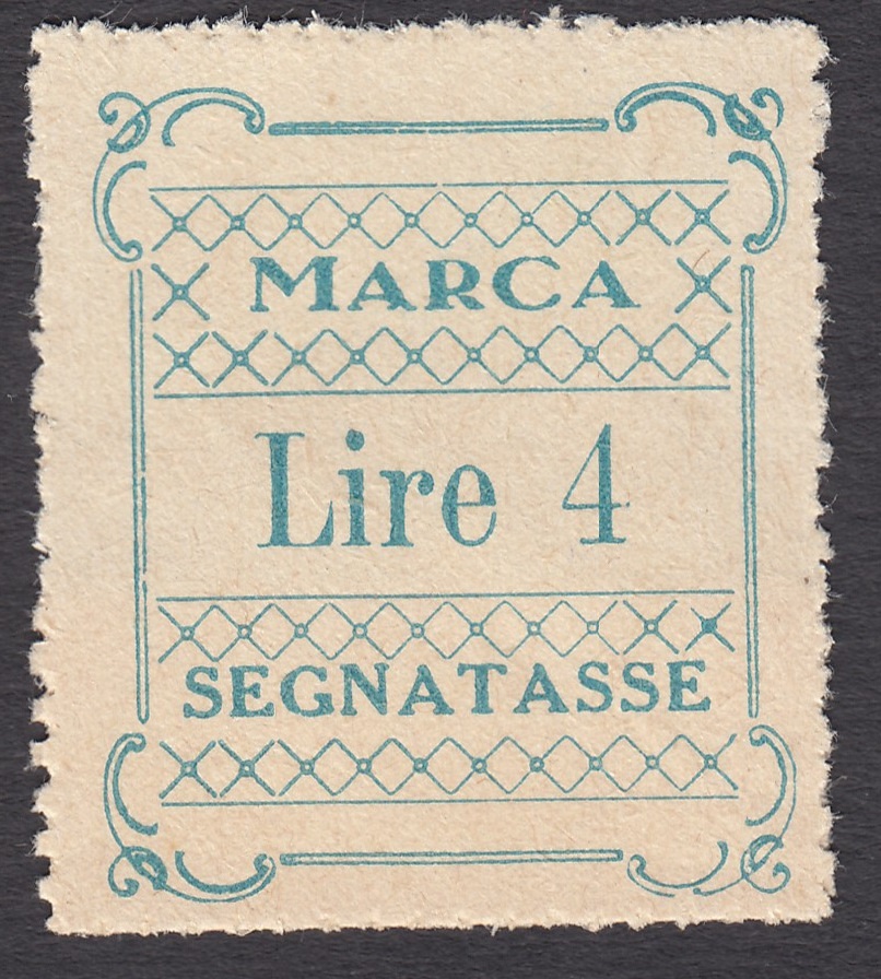 Marca da Bollo del Comune di 1) MARCHE GENERICHE 1)REGNO su Carta Bianca di dimensioni 27 x 31,5 mm