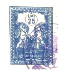 Marca da Bollo del Comune di 1) MARCHE GENERICHE 1)REGNO su Carta Bianca Sottile di dimensioni 21,5 x 29,5 mm
