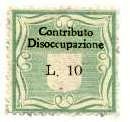 Marca da Bollo del Comune di 1) MARCHE GENERICHE 1)REGNO su Carta Bianca di dimensioni 25 x 25 mm