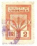 Marca da Bollo del Comune di 1) MARCHE GENERICHE 1)REGNO su Carta Bianca di dimensioni 21,5 x 29,5 mm