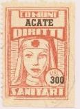 Marca da Bollo del Comune di ACATE su Carta Bianca di dimensioni 23 X 33 mm