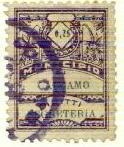 Marca da Bollo del Comune di ALCAMO su Carta Bianca di dimensioni 22 x 29 mm