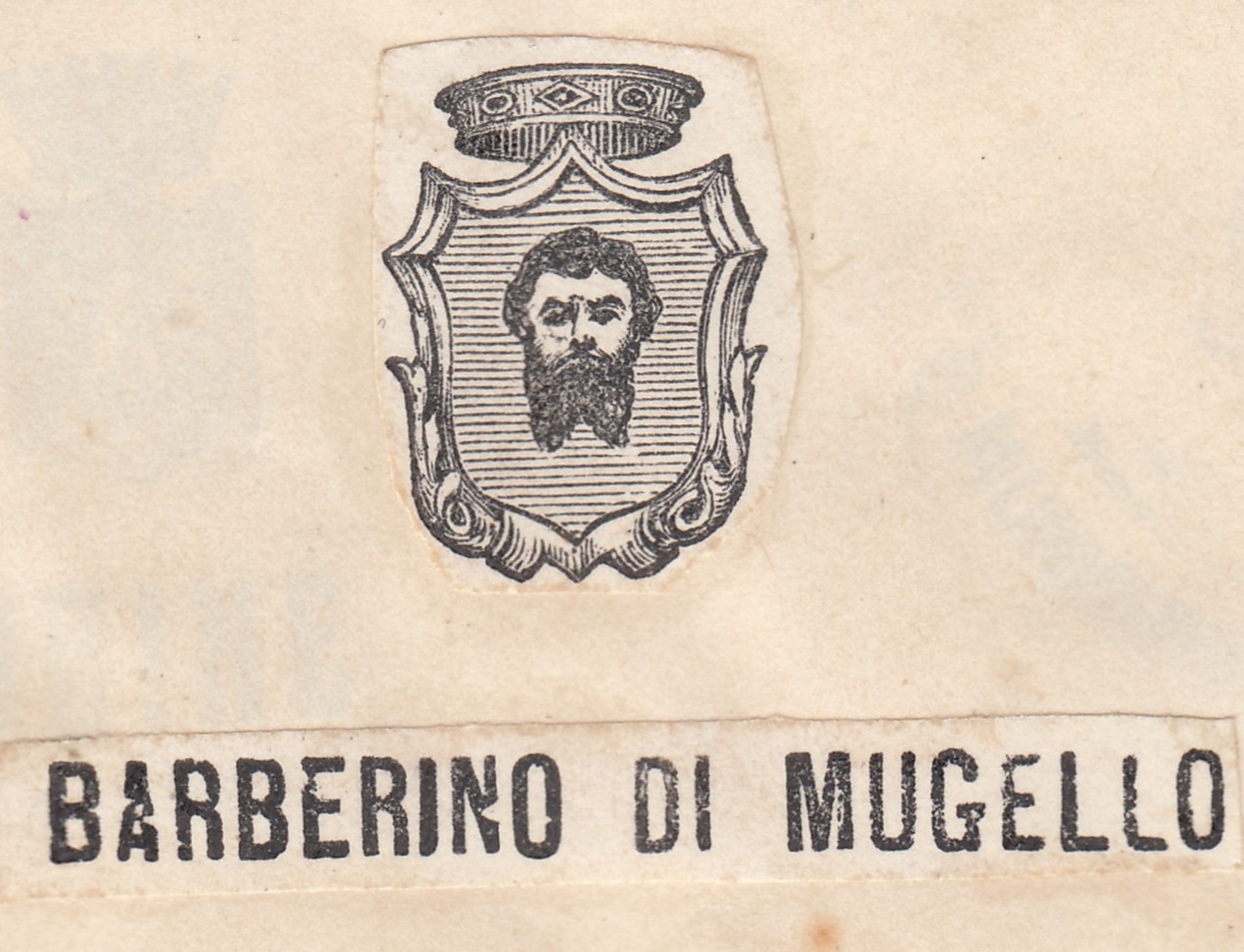 Marca da Bollo del Comune di BARBERINO DI MUGELLO su di dimensioni mm