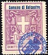 Marca da Bollo del Comune di BELCASTRO su Carta Bianca di dimensioni 27 X 36 mm