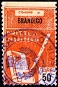 Marca da Bollo del Comune di BRANDICO su Carta Bianca Sottile di dimensioni 22 X 33 mm