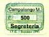 Marca da Bollo del Comune di CAMPOLONGO MAGGIORE su Carta Bianca di dimensioni 19 x 14 mm