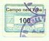 Marca da Bollo del Comune di CAMPO NELL´ELBA su Carta Bianca di dimensioni 19 x 13 mm