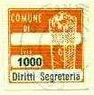 Marca da Bollo del Comune di CANTELLO su Carta Bianca di dimensioni 20 x 20 mm