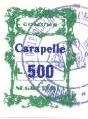 Marca da Bollo del Comune di CARAPELLE su Carta Bianca di dimensioni 17 x 25 mm