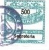 Marca da Bollo del Comune di CEREA su Carta Bianca di dimensioni 19 x 21 mm