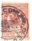Marca da Bollo del Comune di ESTE su Carta Bianca Sottile di dimensioni 22 x 30 mm