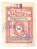 Marca da Bollo del Comune di ESTE su Carta Bianca Sottile di dimensioni 21 x 28 mm