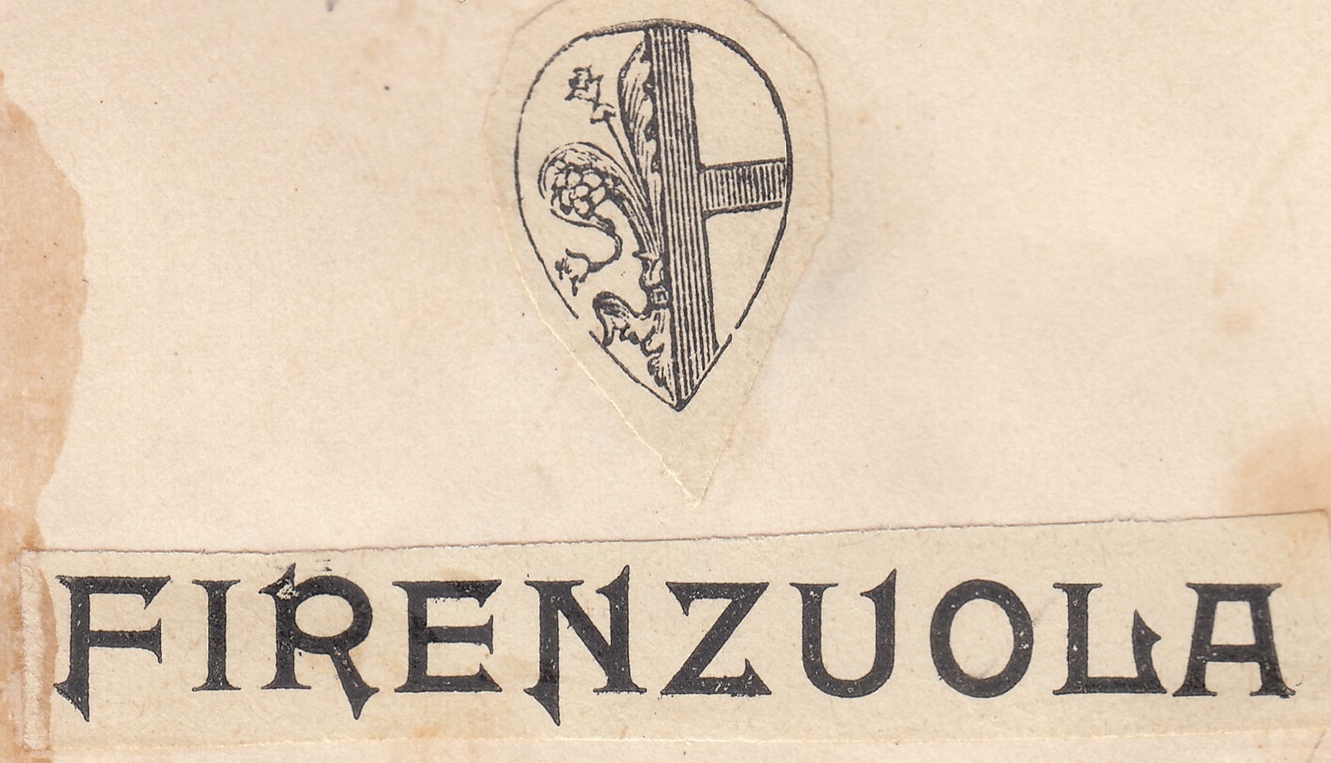 Marca da Bollo del Comune di FIRENZUOLA su di dimensioni mm