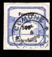 Marca da Bollo del Comune di FORCOLA su Carta Bianca di dimensioni 20 x 20 mm