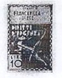 Marca da Bollo del Comune di FRANCAVILLA D´ETE su Carta Bianca Sottile di dimensioni 21 x 31 mm