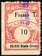 Marca da Bollo del Comune di FRASSO TELESINO su Carta Bianca Sottile di dimensioni 22,5 x 29,5 mm