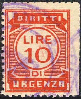 Marca da Bollo del Comune di JESI su Carta Bianca di dimensioni mm