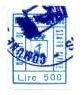 Marca da Bollo del Comune di LEGNAGO su Carta Bianca di dimensioni 13 x 17,5 mm