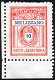 Marca da Bollo del Comune di MELIZZANO su Carta Bianca di dimensioni 21,5 x 28,5 mm