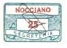 Marca da Bollo del Comune di NOCCIANO su Carta Bianca di dimensioni 20,5 x 14 mm