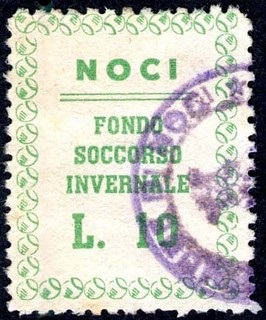 Marca da Bollo del Comune di NOCI su Carta Bianca di dimensioni mm