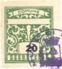 Marca da Bollo del Comune di NOGARA su Carta Bianca di dimensioni 23 x 27 mm