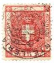 Marca da Bollo del Comune di PANTELLERIA su Carta Bianca Sottile di dimensioni 22 x 25 mm
