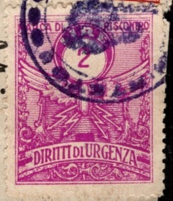 Marca da Bollo del Comune di POGGIO MIRTETO su Carta Bianca di dimensioni 23 x 30 mm