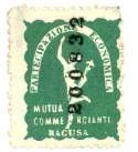 Marca da Bollo del Comune di RAGUSA su di dimensioni 21 x 26,5 mm