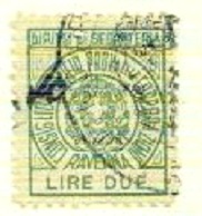 Marca da Bollo del Comune di RAVENNA su Carta Bianca Sottile di dimensioni 18 x 22 mm