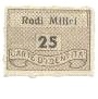 Marca da Bollo del Comune di RODI MILICI su Carta Bianca Sottile di dimensioni 19 x 14 mm