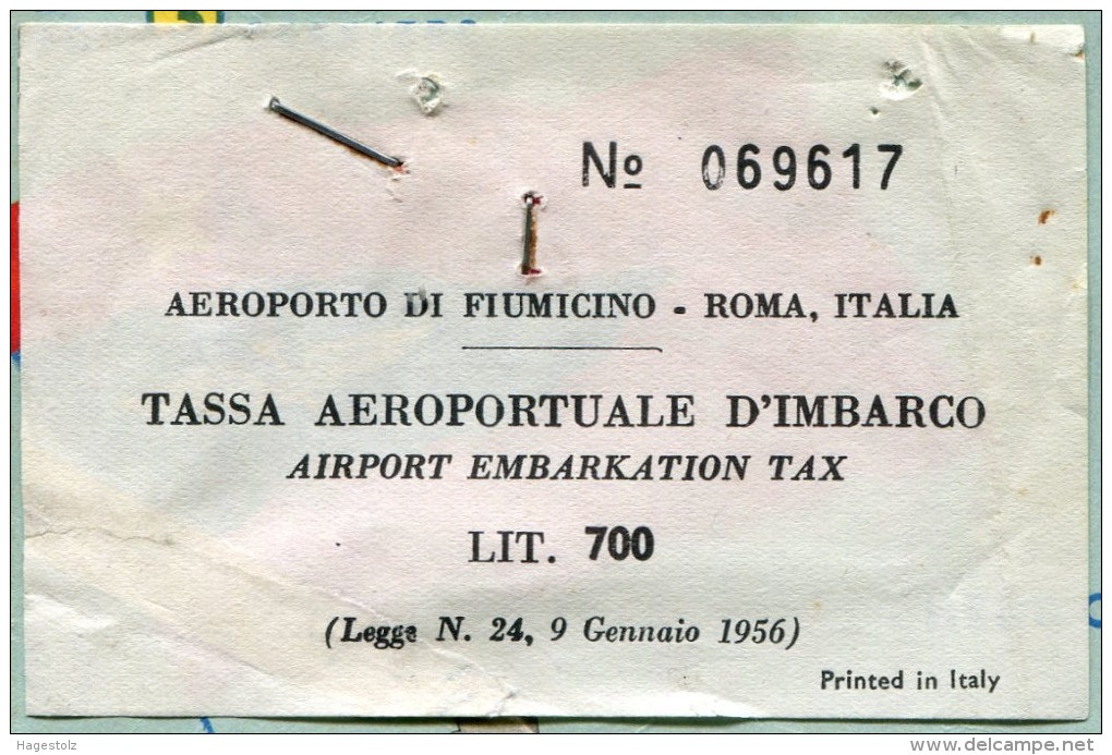 Marca da Bollo del Comune di ROMA su Carta Bianca di dimensioni 27 x 16,5 mm