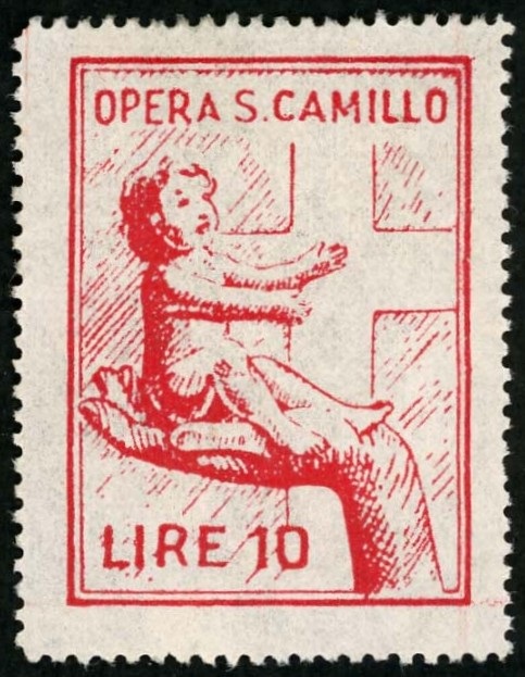 Marca da Bollo del Comune di ROMA su Carta Bianca di dimensioni 25,5 x 31,5 mm