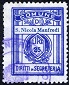 Marca da Bollo del Comune di SAN NICOLA MANFREDI su Carta Bianca Sottile di dimensioni 21,5 x 28,5 mm