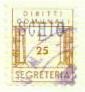 Marca da Bollo del Comune di SCHIO su Carta Bianca di dimensioni 14 x 17 mm