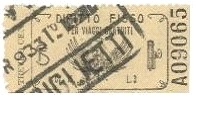 Marca da Bollo del Comune di TREVISO su Carta Grigia di dimensioni 37,5 x 19 mm