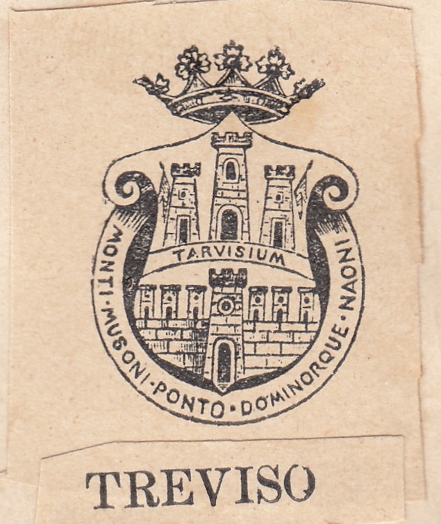 Marca da Bollo del Comune di TREVISO su di dimensioni mm