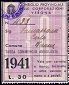 Marca da Bollo del Comune di VERONA su Carta Bianca di dimensioni 30 x 43 mm