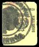 Marca da Bollo del Comune di VICENZA su Carta Bianca di dimensioni 15 x 16 mm