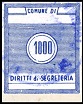 Marca da Bollo del Comune di VIDRACCO su Carta Bianca di dimensioni 24 x 29,5 mm